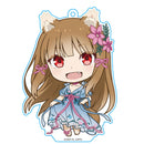 [Pre-Order] Holo Dress ver. - Spice and Wolf MERCHANT MEETS THE WISE WOLF PuniColle! Keychain (w/Stand)