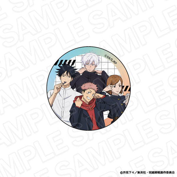 [Pre-order] Yuji, Megumi, Nobara, Gojo Group Morning ver. - Jujutsu Kaisen Tin Badge