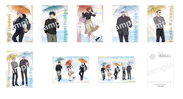 [Pre-order] Jujutsu Kaisen - Umbrella A5 Postcard Set