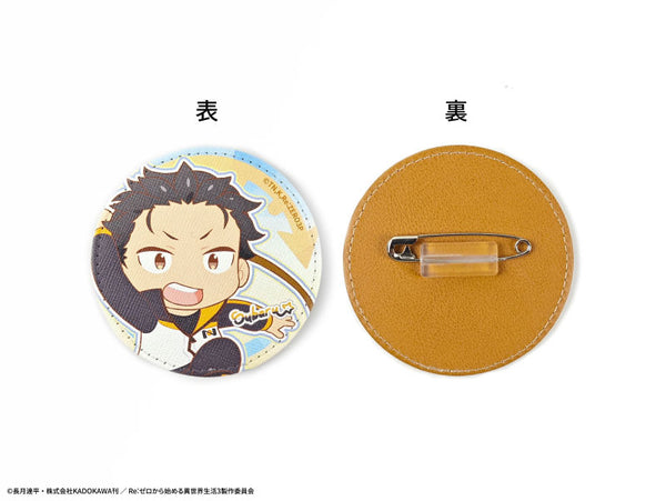 [Pre-order] Subaru Natsuki - Re:ZERO -Starting Life in Another World- AFORCE x DRAGON HORSE BIG Leather Badge
