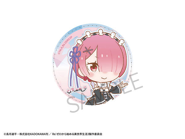 [Pre-order] Ram - Re:ZERO -Starting Life in Another World- AFORCE x DRAGON HORSE BIG Leather Badge