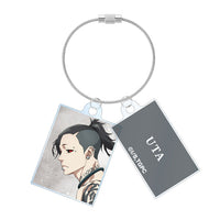 [Pre-order] Uta Walking ver. - Tokyo Ghoul New Illustration 2-part Wire Acrylic Keychain