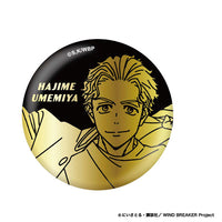 [Pre-order] Hajime Umemiya  - WIND BREAKER Foil Tin Badge