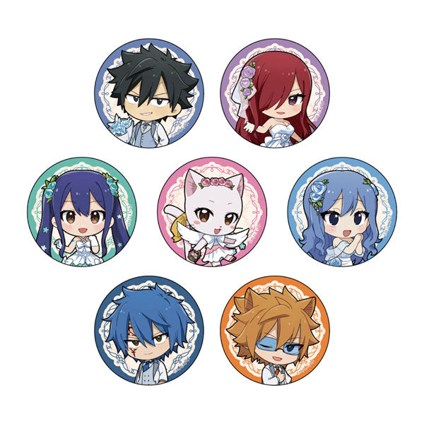 [Pre-order] FAIRY TAIL 100 Years Quest - Trading Tin Badge (Dress-up / ver.B)