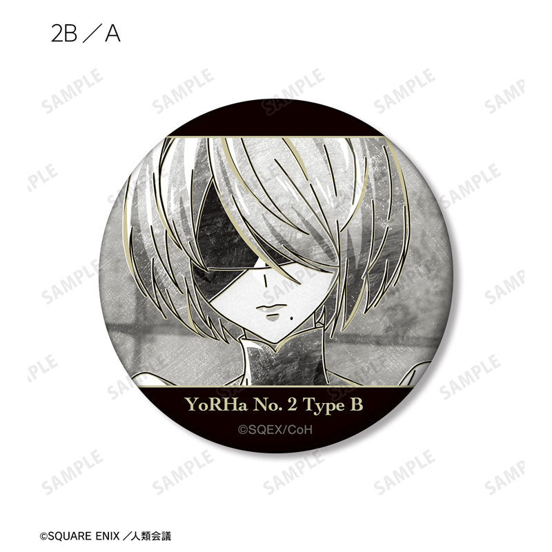 [Pre-order] NieR:Automata Ver1.1a - Trading Ani-Art BLACK LABEL Matte Tin Badge