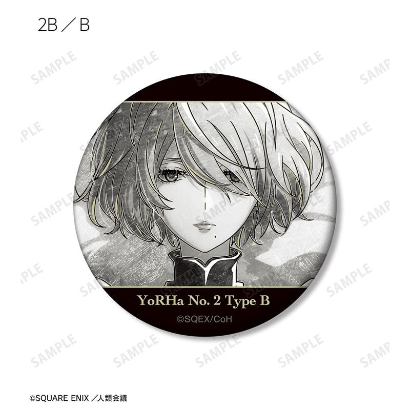 [Pre-order] NieR:Automata Ver1.1a - Trading Ani-Art BLACK LABEL Matte Tin Badge