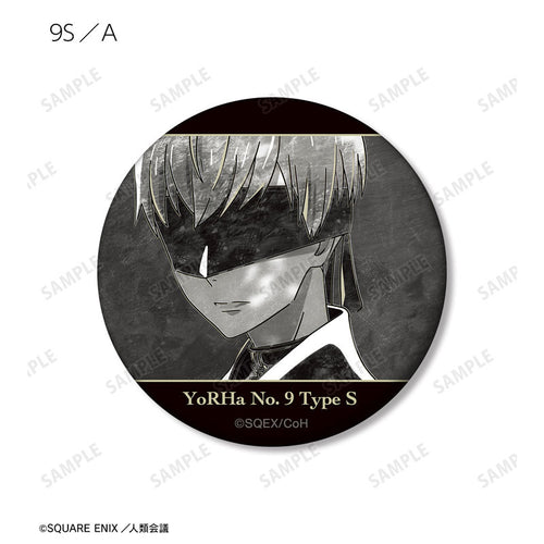 [Pre-order] NieR:Automata Ver1.1a - Trading Ani-Art BLACK LABEL Matte Tin Badge