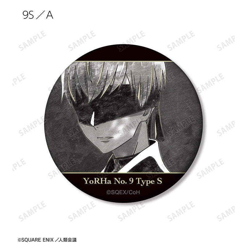 [Pre-order] NieR:Automata Ver1.1a - Trading Ani-Art BLACK LABEL Matte Tin Badge