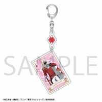 [Pre-Order] Haruchiyo Sanzu - Tokyo Revengers Playing Cards 2-part Acrylic Keychain
