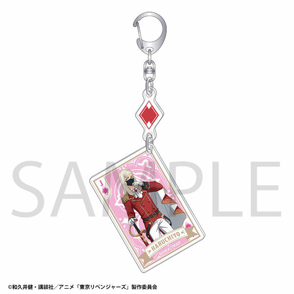 [Pre-Order] Haruchiyo Sanzu - Tokyo Revengers Playing Cards 2-part Acrylic Keychain