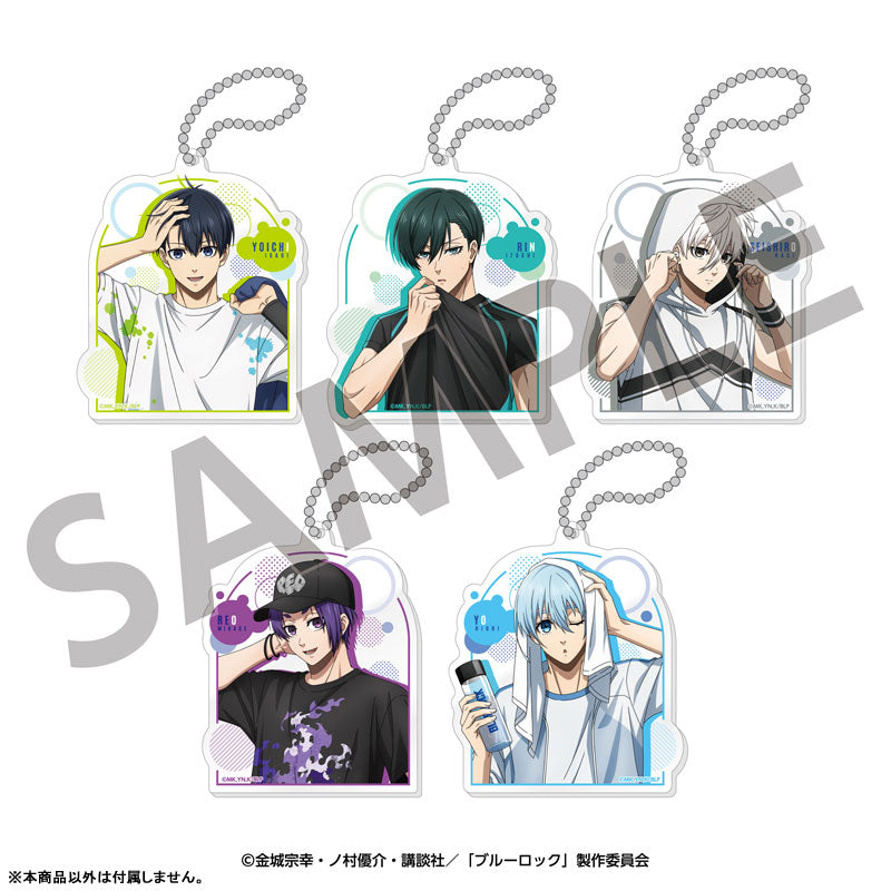 [Pre-order] Blue Lock - Acrylic Keychain [Activewear Style]