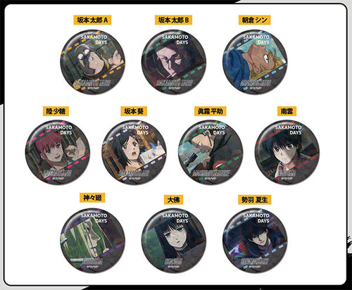 SAKAMOTO DAYS - Memory Kiratto CAN Badge Vol.2