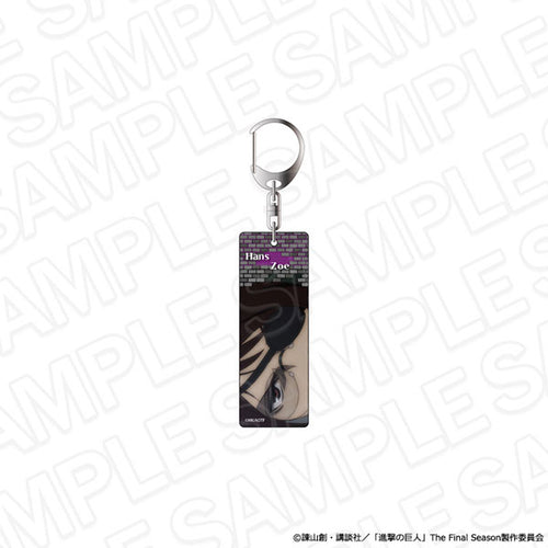 [Pre-order] Hange - Attack on Titan The Final Season Plate Keychain