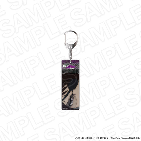 [Pre-order] Hange - Attack on Titan The Final Season Plate Keychain