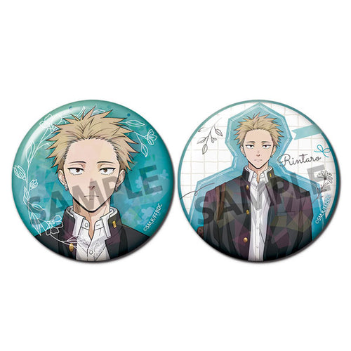 [Pre-order] Rintarou Tsumugi - The Fragrant Flower Blooms with Dignity Hologram Tin Badge Set