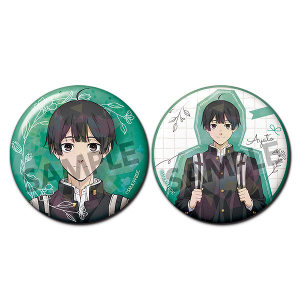 [Pre-order] Ayato Yorita - The Fragrant Flower Blooms with Dignity Hologram Tin Badge Set
