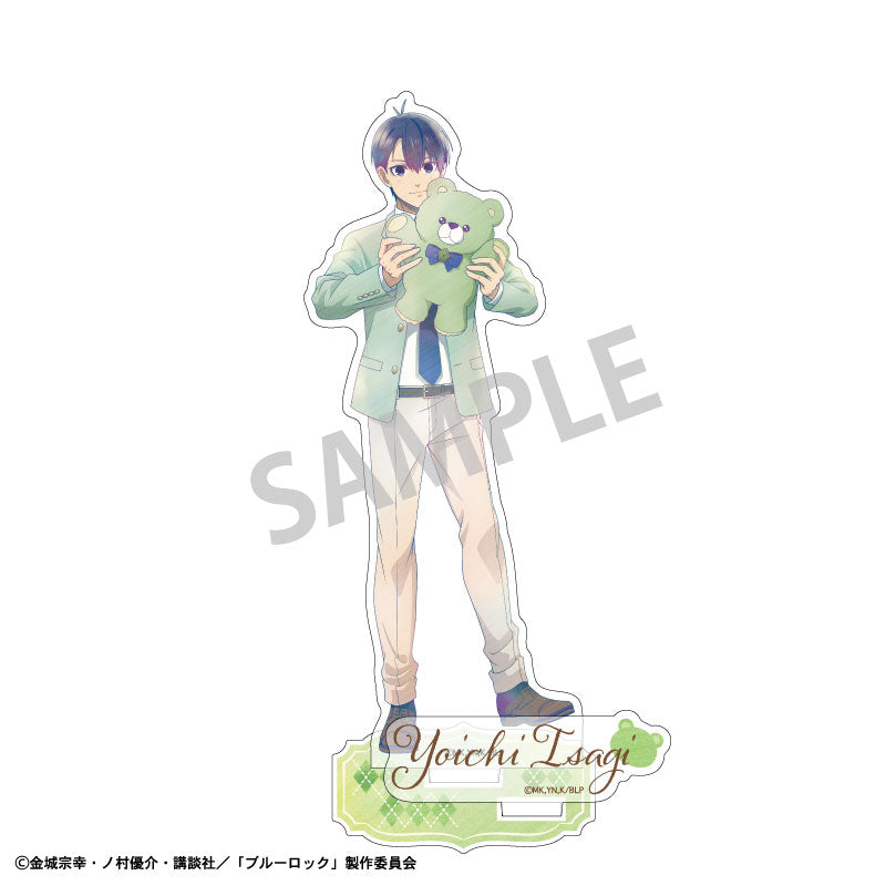 [Pre-order] Yoichi Isagi - Blue Lock Teddy Bear KamiAni TOUCH Acrylic Stand