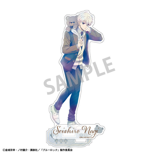[Pre-order] Seishirou Nagi - Blue Lock Teddy Bear KamiAni TOUCH Acrylic Stand