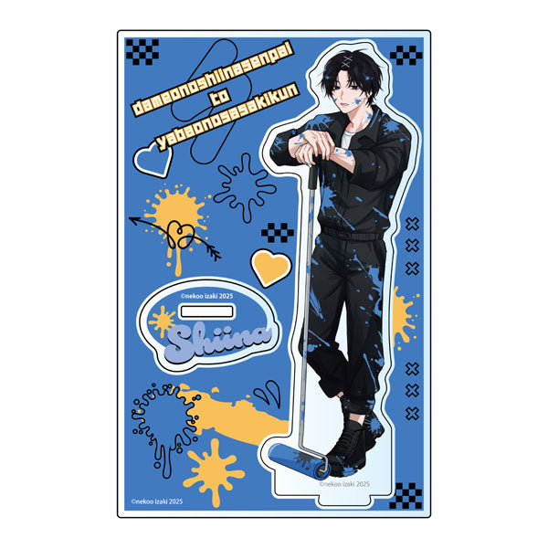 [Pre-order] Shiina - Dameo no Shiina-senpai to Yabao no Sasaki-kun Acrylic Stand