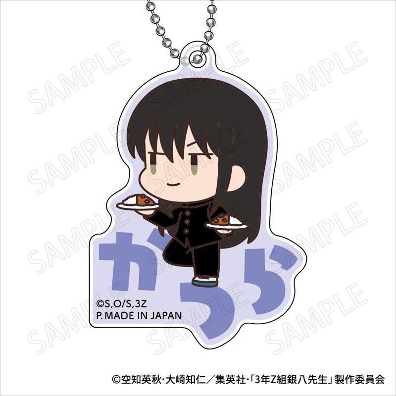 [Pre-order] Gintama - 3-nen Z-gumi Ginpachi-sensei Onamae Pitanko Acrylic Keychain