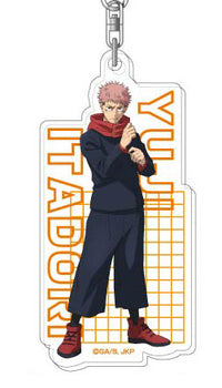 [Pre-order] Yuji Itadori A - Jujutsu Kaisen Acrylic Keychain