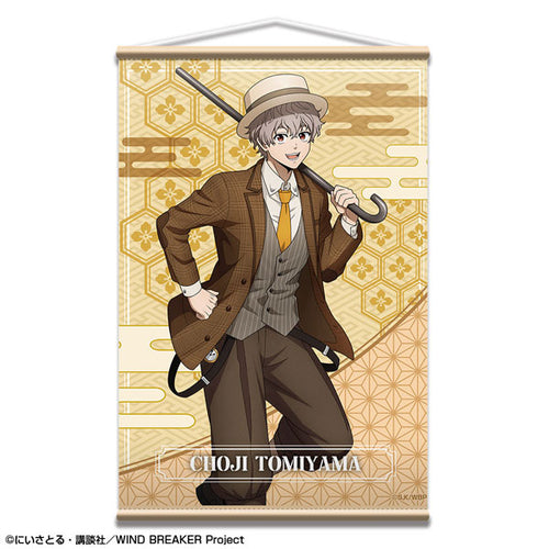 [Pre-order] Chouji Tomiyama / Retro Modern ver. - WIND BREAKER [New Illustration] B2 Wall Scroll