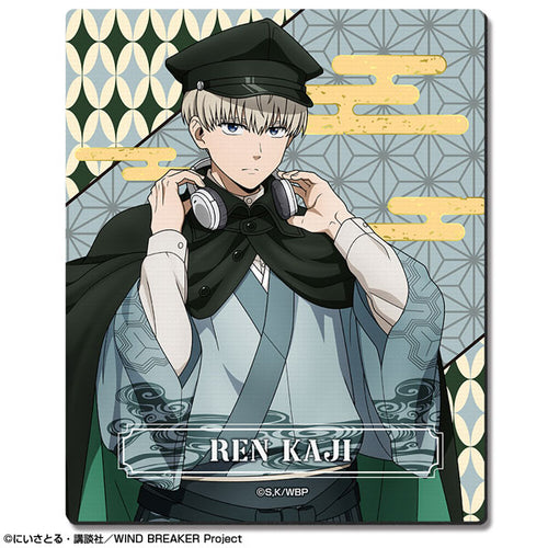 [Pre-order] Ren Kaji / Retro Modern ver. - WIND BREAKER [New Illustration] Rubber Mouse Pad