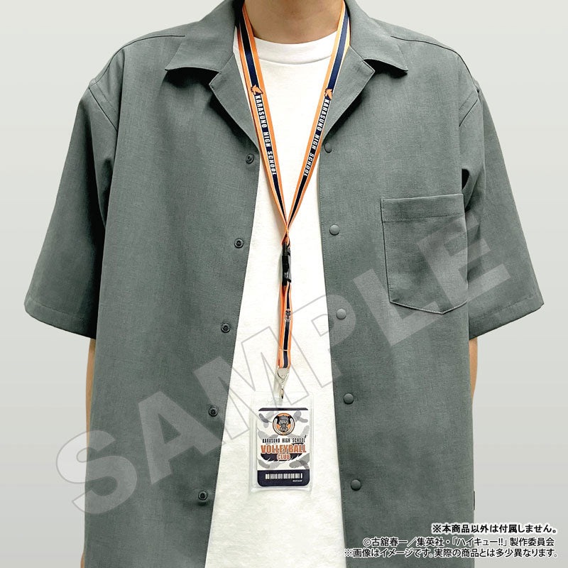 [Pre-order] Haikyuu!! - Neck Strap w/Card Karasuno High School