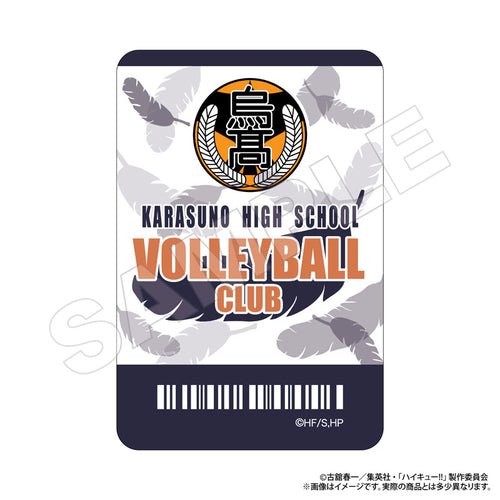 [Pre-order] Haikyuu!! - Neck Strap w/Card Karasuno High School