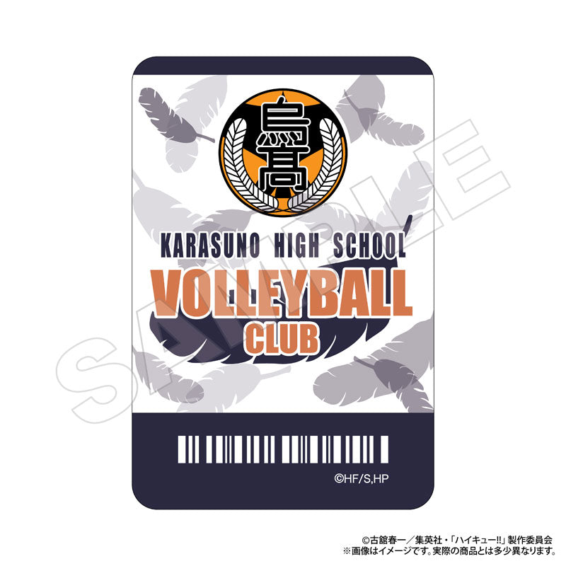 [Pre-order] Haikyuu!! - Neck Strap w/Card Karasuno High School