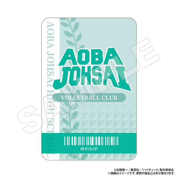 [Pre-order] Haikyuu!! - Neck Strap w/Card Aoba Johsai High School