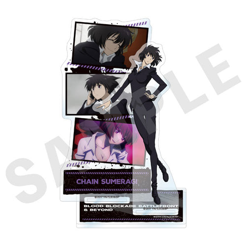 [Pre-order] Chain Sumeragi - Blood Blockade Battlefront & BEYOND" -favorite series- Acrylic Stand