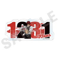 [Pre-order] Klaus V. Reinherz - Blood Blockade Battlefront & BEYOND" -favorite series- Number Acrylic Plate