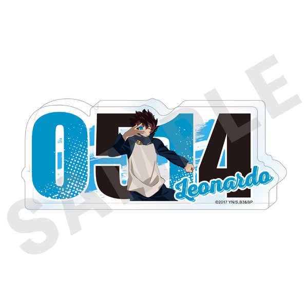 [Pre-order] Leonardo Watch - Blood Blockade Battlefront & BEYOND" -favorite series- Number Acrylic Plate