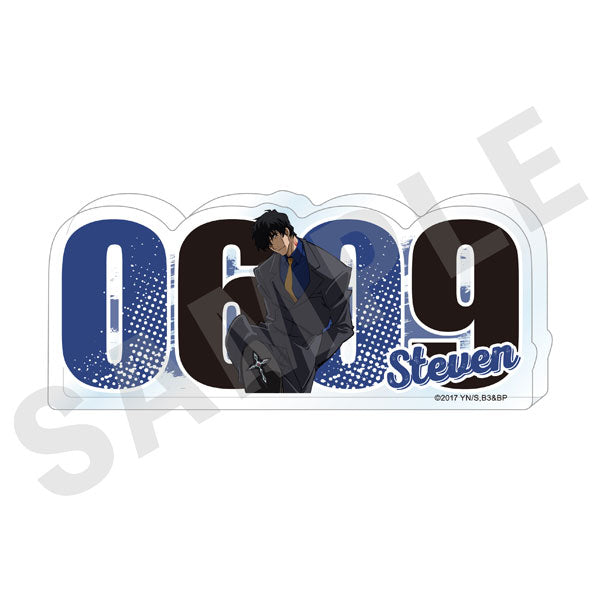 [Pre-order] Steven A. Starphase - Blood Blockade Battlefront & BEYOND" -favorite series- Number Acrylic Plate