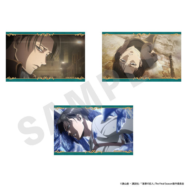 [Pre-order] Levi - Attack on Titan Visual Card Set of 3 A