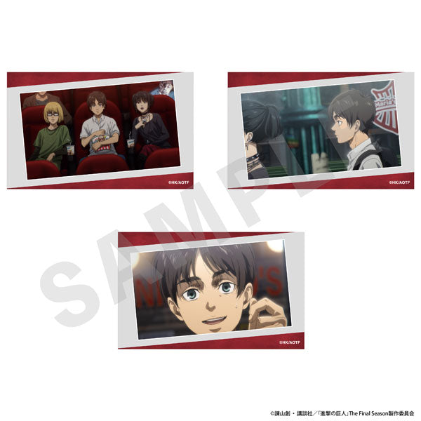 [Pre-order] Eren 2 - Attack on Titan Visual Card Set of 3 B