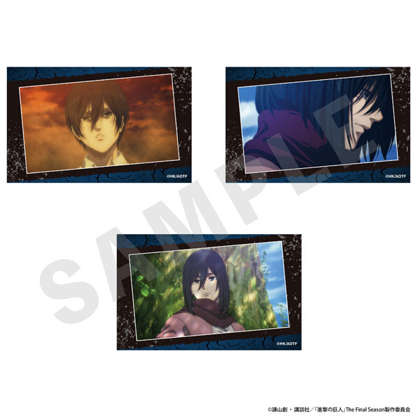 [Pre-order] Mikasa 1 - Attack on Titan Visual Card Set of 3 B