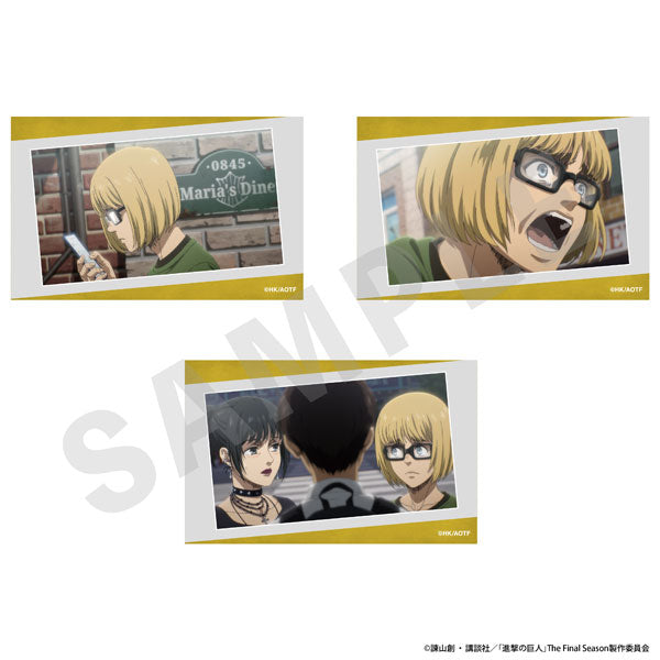 [Pre-order] Armin 2 - Attack on Titan Visual Card Set of 3 B