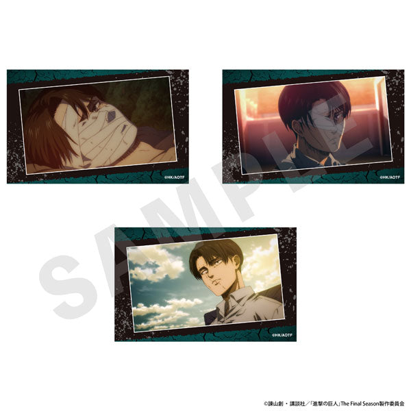 [Pre-order] Levi 1 - Attack on Titan Visual Card Set of 3 B
