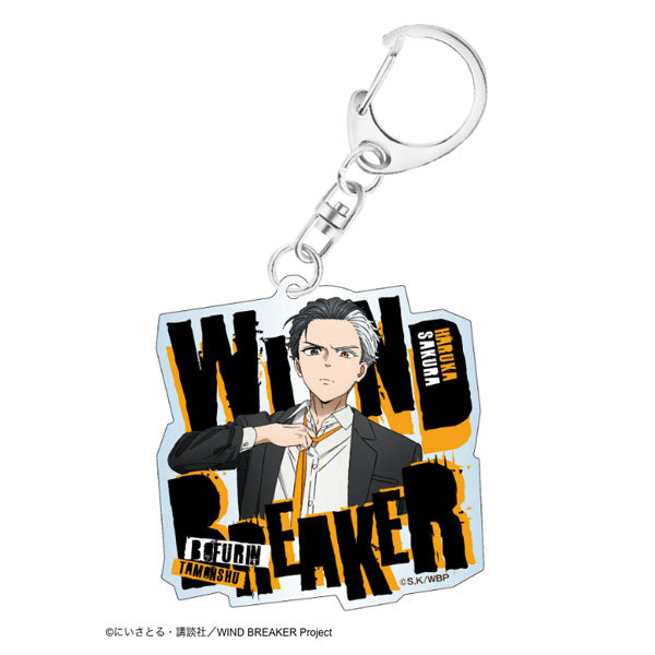 [Pre-order] Haruka Sakura - WIND BREAKER Suit ver. Acrylic Keychain