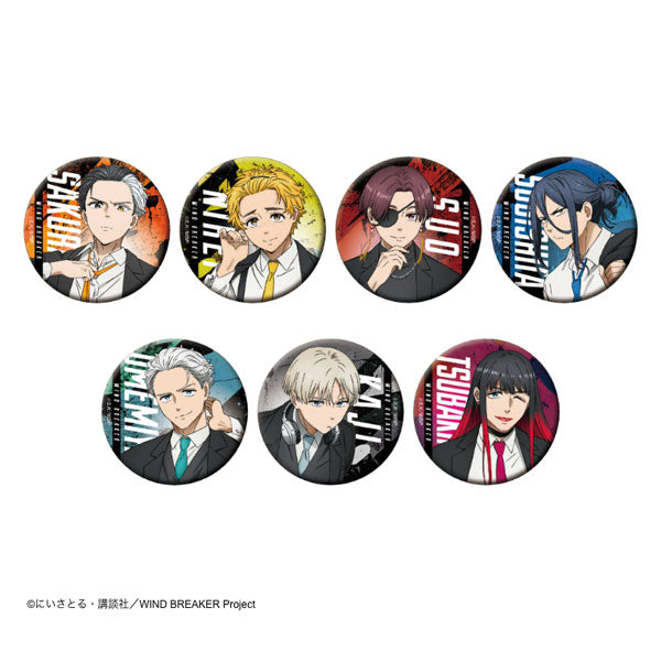 [Pre-order] WIND BREAKER - Suit ver. Trading Tin Badges