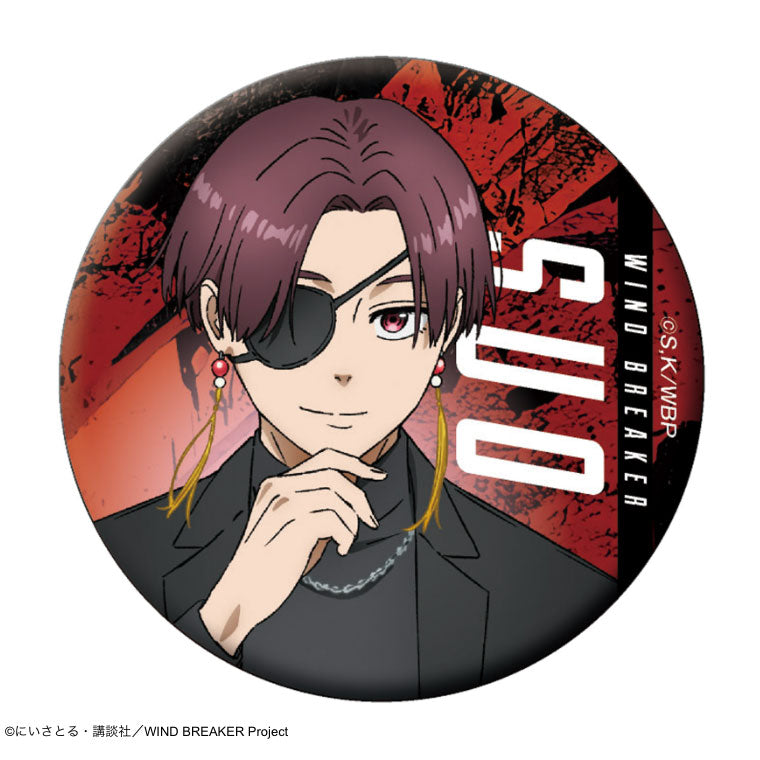 [Pre-order] WIND BREAKER - Suit ver. Trading Tin Badges