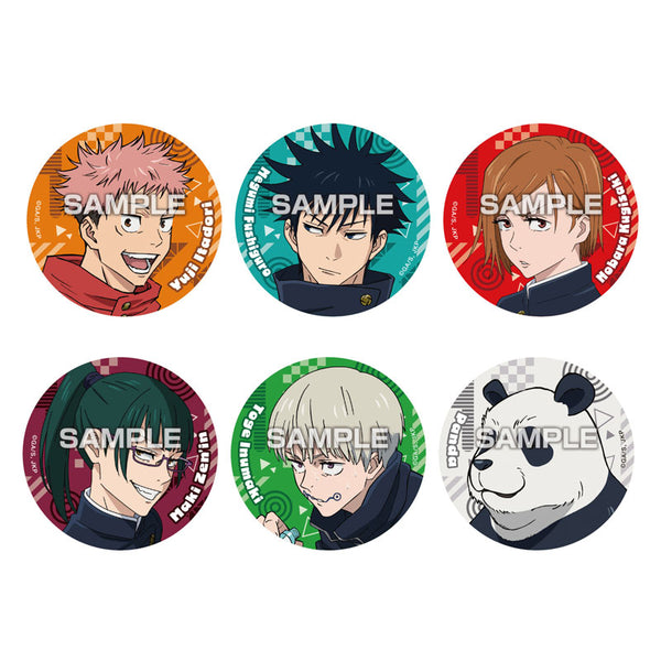 [Pre-order] Jujutsu Kaisen - Tin Badge Collection Gum (CANDY TOY)