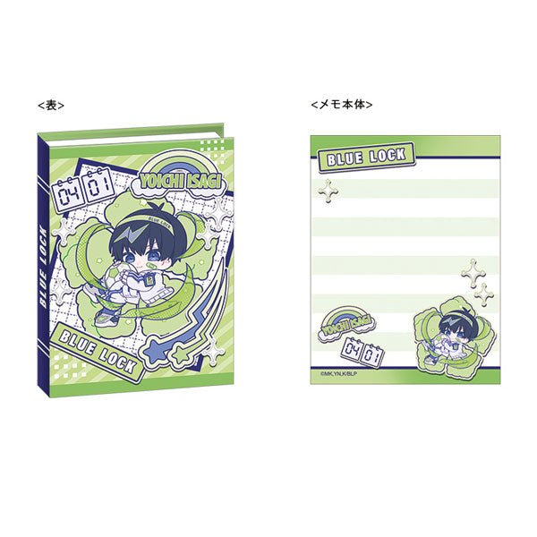 [Pre-order] Yoichi Isagi - Blue Lock 2nd Season Book-style Memo (Pastel Pop)