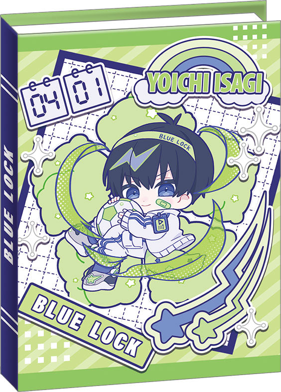 [Pre-order] Yoichi Isagi - Blue Lock 2nd Season Book-style Memo (Pastel Pop)