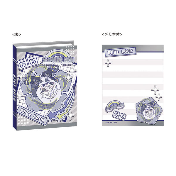 [Pre-order] Seishirou Nagi - Blue Lock 2nd Season Book-style Memo (Pastel Pop)