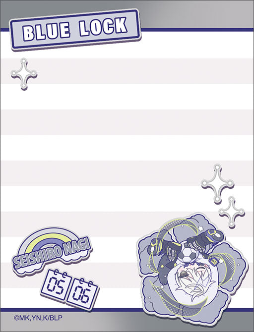 [Pre-order] Seishirou Nagi - Blue Lock 2nd Season Book-style Memo (Pastel Pop)