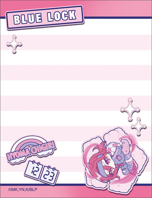 [Pre-order] Hyouma Chigiri - Blue Lock 2nd Season Book-style Memo (Pastel Pop)