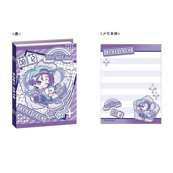 [Pre-order] Reo Mikage - Blue Lock 2nd Season Book-style Memo (Pastel Pop)